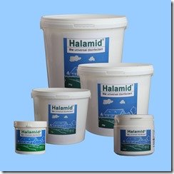Halamid ist ein universelles Desinfektionsmittel und hochwirksam gegen Einzeller, Viren, Bakterien und Pilze im Teich und Aquarium.